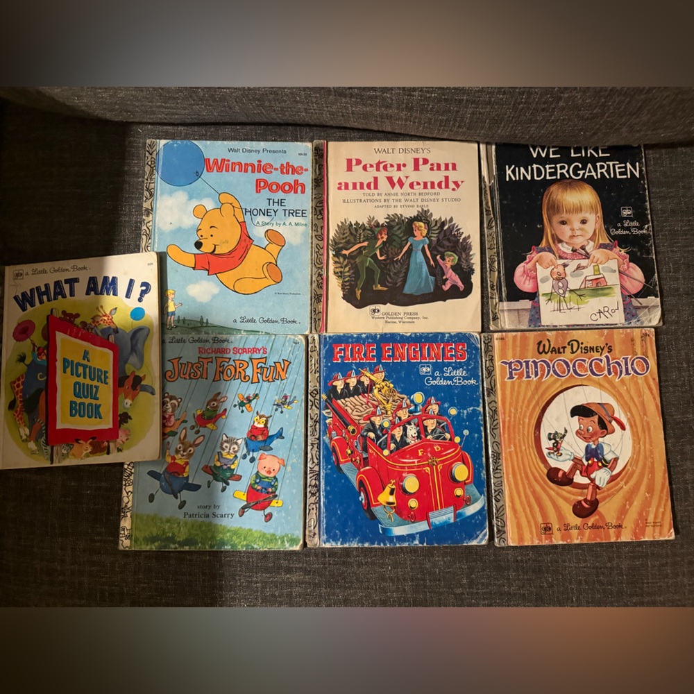 15 Vintage Little Golden Books